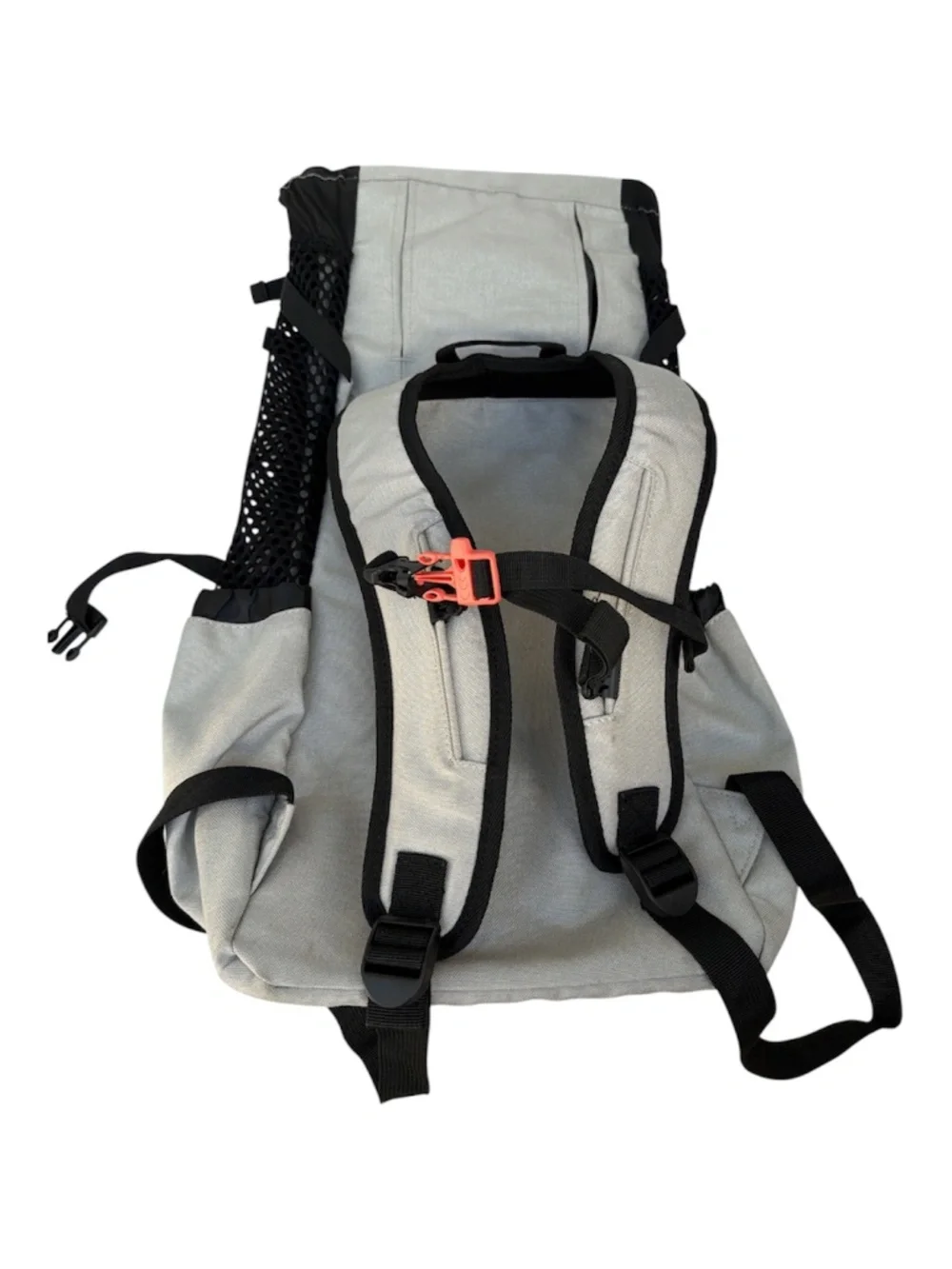 K9 SPORT SACK - Backpack Dog Pet Carrier Gray Travel Bag Large Up To 30 Lbs